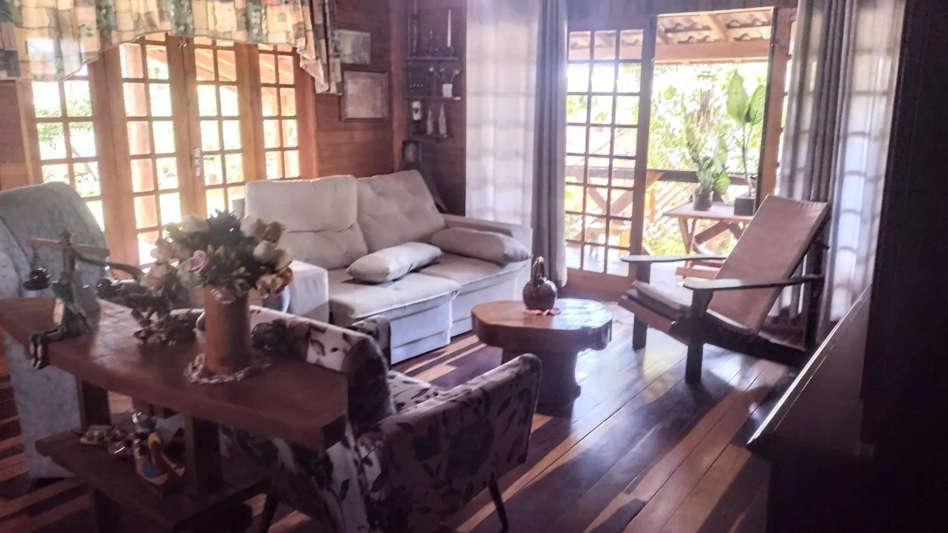 度假居 Casa Jardim Ondas Da Barra Para 6 Pessoas 因比图巴